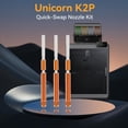 thumbnail image 2 of Accesorios para impresoras 3D Boquilla Creality Hi/K2 Plus de 0,6 mm, 2 of 7