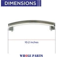 thumbnail image 2 of Whole Parts Microwave Oven Door Handle Part# WB15X21101 - Replacement and Compatible with Some GE Microwaves, 2 of 6