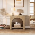 thumbnail image 6 of Tribesigns Farmhouse End Side Table, Large Sofa Side Table with Heavy-Duty Wooden Pedestal for Living Room, Bedside Storage Nightstand for Bedroom, Accent Furniture, Easy Assembly (1, Light Brown), 6 of 9