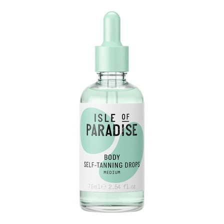 Isle of Paradise Firming Self Tanning Body Drops Medium 2.54 oz  Vegan