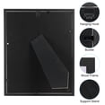 thumbnail image 3 of Unique Bargains 8x12 Shadow Box Frame Wooden Dried Flower Photo Frame Floating Photo Frame Black, 3 of 7