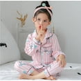 thumbnail image 2 of Conjuntos de pijamas para niños de algodón, ropa de casa de dibujos animados para niños, traje informal de manga larga para niñas, conjunto de pijamas de Navidad, ropa de dormir 2023, 2 of 2