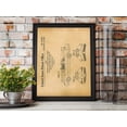 thumbnail image 2 of Original Batmobile Artwork Submitted In 1966 - Superheroes - Patent Art Print, 2 of 2
