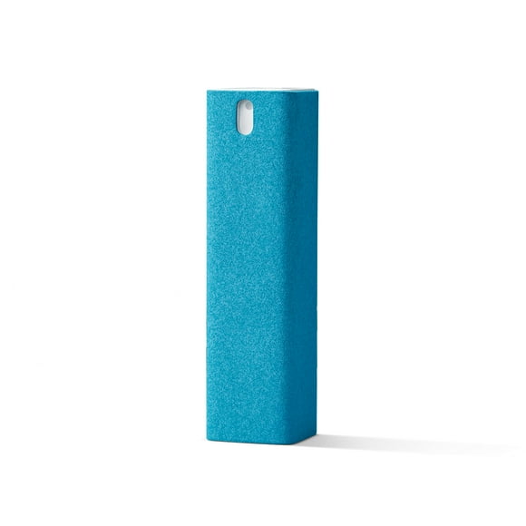 am Get Clean Spray, Medium All-in-One Spray and Microfibre Cloth, Refillable Cleaning Spray for Phones, Tablets and Laptops, Portable and Eco-Friendly, 37.5 ml, Blue