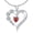 Heart Flower, variant on 925 Sterling Silver Compass/Key/Pearl/Infinity/Wing/Flower/Moon Love Heart Pendant Necklace for Women