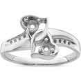 thumbnail image 5 of 14K White Gold Genuine Family Jewelry Ring (Size 7) Made In United States xxmr91/2wgy, 5 of 5