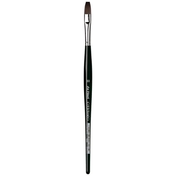 da Vinci Brush Casaneo Watercolor Brush, Flat, 10