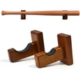 thumbnail image 6 of Baseball Bat Wall Mount, Softball Bat Holder Stand for Horizontal & Vertical Display,Stable Wooden Display Rack for Memorabilia and Collectible, 6 of 8