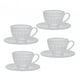 thumbnail image 4 of Juego de 4 tazas de té en miniatura para casa de muñecas, vajilla pequeña, muebles para casa de muñecas a escala 1/6 Claro, 4 of 9