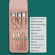 thumbnail image 4 of Pedicure & Manicure Tool Kit Portable Nail Clippers Set with Nail File Trimmer Eyebrow Trimmer Clip Dead Skin Removal Tool for Hand Foot Care, 4 of 5