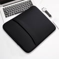 thumbnail image 2 of Bolsa portátil a prueba de golpes para ordenador portátil, funda de transporte con cremallera de ocio, organizador multifunción para teléfono Juegos de teclado y mouse para computadora negro, 2 of 6