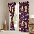 thumbnail image 4 of Feelyou Cute Anime Dog Black Out Curtains, Funny Pug Dalmatian Curtains Pack of 2 (42x63 Each), Teens Kids Boys Girls Bedroom Curtains, Living Room Curtains Decor, 4 of 7