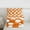 Orange, variant on Homewish Geometric Plaid Bedding Comforter Set 2pcs for Teens Boys Girls,Vintage Aesthetic Twin Comforter Sets Microfiber,Minimalist Grid Checkered Breathable Bedding Set,Lightweight Room Decor