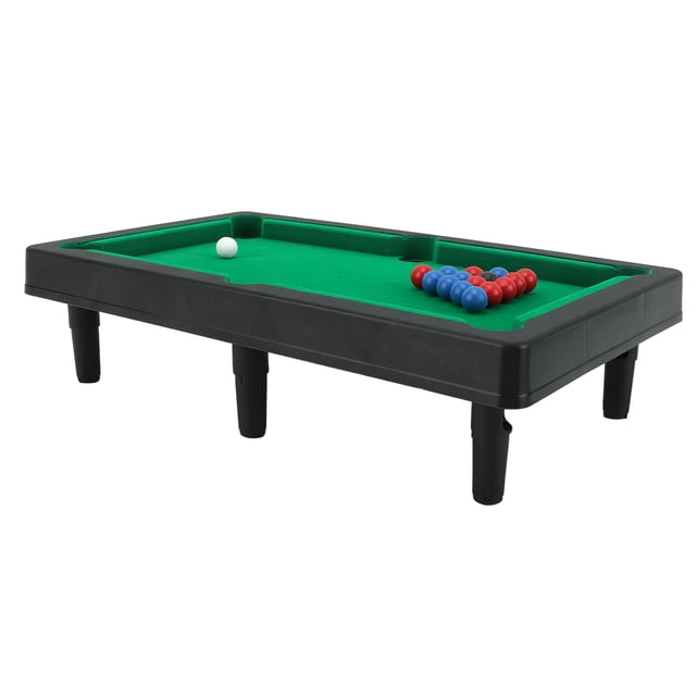 Miniature Pool Table, Simulation Miniature Billiard Game Hand Eye Coordination Compact Interesting Sturdy for Office
