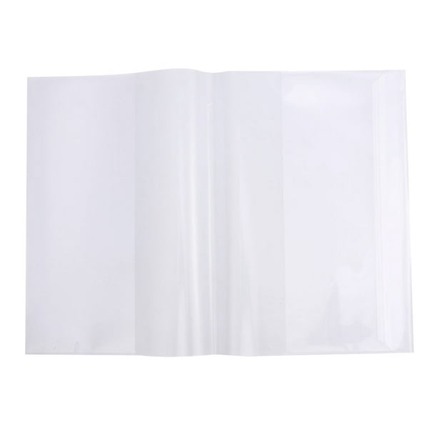 Book Cover Clear Covers Books Plastic School Transparent Textbook