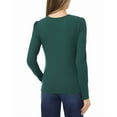 thumbnail image 2 of CeCe womens  Top, s, Green, 2 of 3