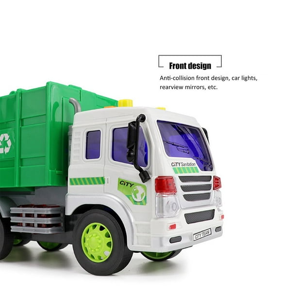 Camion poubelle - 37 cm Motor & Co : King Jouet, Les autres