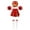 Red, variant on iiniim Kids Girls Cheer Leader Crop Top with Pleated Skirt Pom Pom Socks Party Dancewear Red B 10