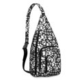 thumbnail image 1 of Cute Cartoon Dog Sling Backpack - Funny Bone Pattern Shoulder Bag (Adorable Pet Design, Lightweight & Durable), 1 of 4
