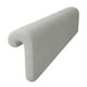 thumbnail image 5 of Almohada de cabecera con funda extraíble, almohada de noche con soporte ergonómico para la espalda gris claro, 5 of 9