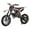 Black, variant on Kids Mini Bike - 49cc 2-Stroke Gas Off-Road Motorcycle with Front & Rear Disc Brakes, 10" Tires & Alloy Handlebars for Youth Aged 5+