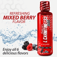 thumbnail image 2 of iSatori L-Carnitine LS3 Concentrated Liquid Metabolic Enhancer and Energy Booster - Health and Fitness - Keto Friendly - Stimulant Free - Mixed Berry 1500mg (32 Servings), 2 of 8
