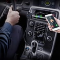 thumbnail image 4 of Bluetooth Car Kit Bluetooth Receiver, Bluetooth Hands-Free Audio Adapter Built-in Microphone Air Vent Clip, 2.1A USB Car Charger, 4 of 8