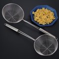 thumbnail image 3 of Fusipu Stainless Steel Mesh Strainer Spoon Frying Oil Colander Cookware Kitchen Tool, 3 of 8