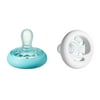 Tommee Tippee Breast-Like Pacifier, Skin-Like Texture, Symmetrical Design, BPA-Free Binkies, 0-6m, 2-Count
