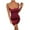 Red, variant on Gspmoly Women'S Casual Dresses, Fashion Sexy Women'S Rhinestone Dress Ins Low-Cut Package Hip Dress Cocktail Dress Clearance Items