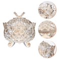 thumbnail image 3 of 1pc 280ML Decorative Glass Candy Jar Butterflies Design Storage Canister, 3 of 4