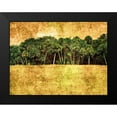 thumbnail image 2 of Nall, Skip 14x12 Black Modern Framed Museum Art Print Titled - Grunge Beach II, 2 of 5
