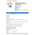 thumbnail image 2 of Front Brake Pad and Rotor Kit - Compatible with 2010 - 2011 Honda Accord Crosstour, 2 of 2