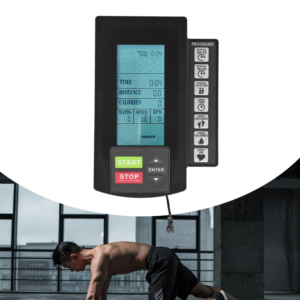 Indoor Exercise Bike Counter With Intuitive Display AndW1re1essConnectivity for Stationary and Sport Bikes