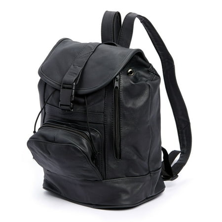 Lifetime Genuine Leather Backpack with Convertible Strap Super