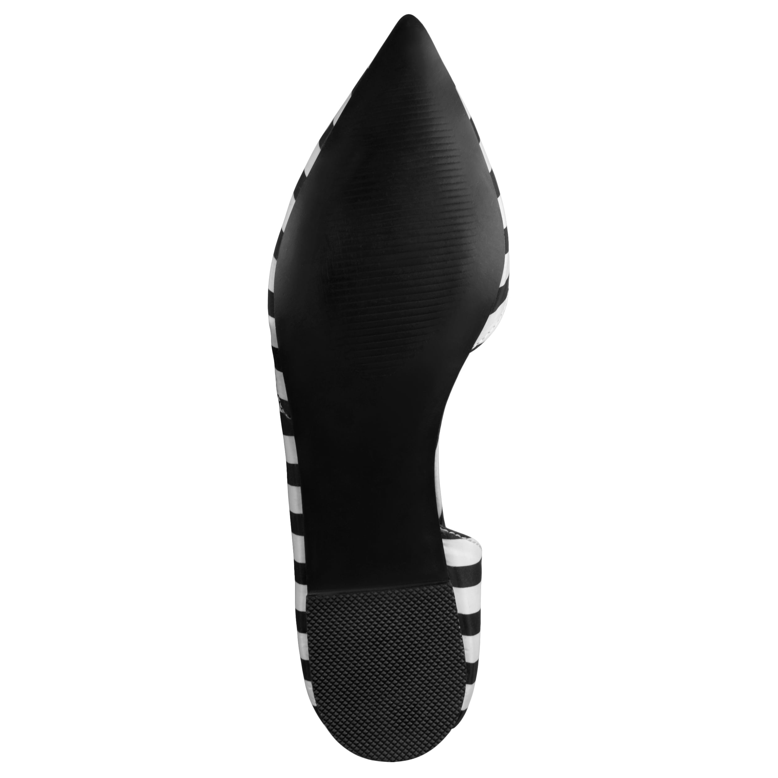 Journee Womens Cortni Slip On Pointed Toe D'Orsay Flats, Widths Available