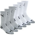 thumbnail image 1 of AmPm mens 6 Pack Crew Socks, 1 of 5
