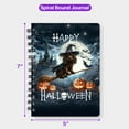 thumbnail image 5 of Happy Halloween Boykin Spaniel Witch Pumpkins Bats Spiral Bound Journal Dog Lover 5x7in Spiral Notebook - 13012, 5 of 5