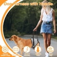 thumbnail image 2 of HUGFEGWE Dog Sling for Dogs Hind Leg Support, Dog Sling Lift Harness for Back Legs Rehabilitation, Powerful Support Hook and Loop Closure Adjustable Strap Large Elderly Dogs Lift Harness CA919-121576, 2 of 8