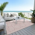 thumbnail image 6 of Addison Rugs Chantille Indoor/Outdoor Transitional Geometric Pink Washable Rectangle Rug, 10' x 14', 6 of 6