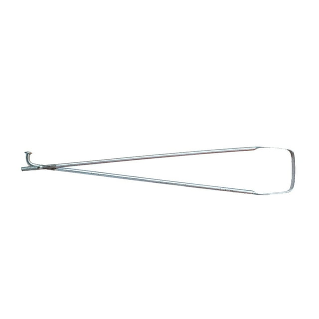 segolike Pottery Trimming Tool Squeegee Rustproof Comfortable Grip Clay Sculpting Fork 14.5cmx2.5cm
