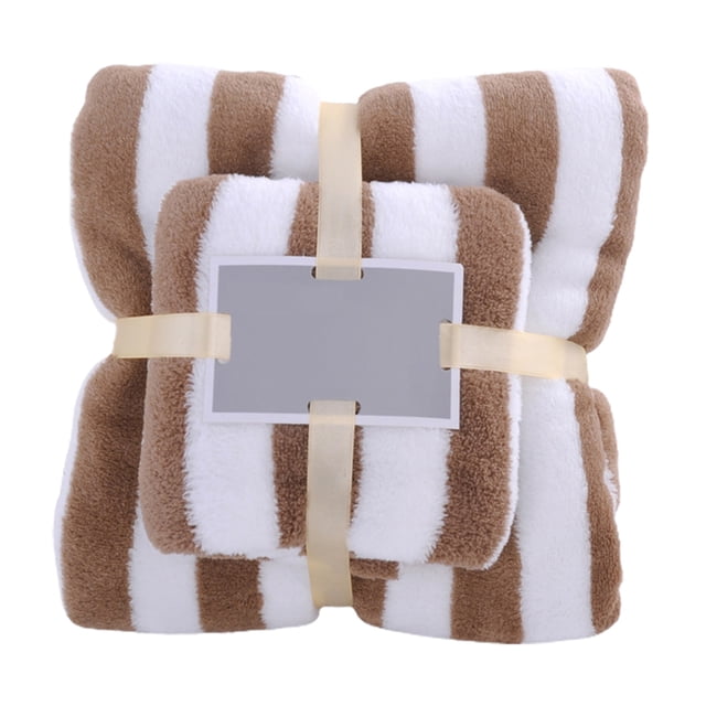 Toalla de baño de secado rápido, súper suave, agradable para la piel, absorbente, toalla de ducha multicolor, toalla facial, suministros de baño