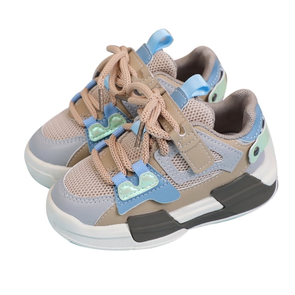Zapatos deportivos para niños Nikou Ligeros Transpirables Cierre de velcro Caqui 24