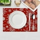 thumbnail image 1 of Juego de posavasos de mesa de Navidad C, 1 of 8