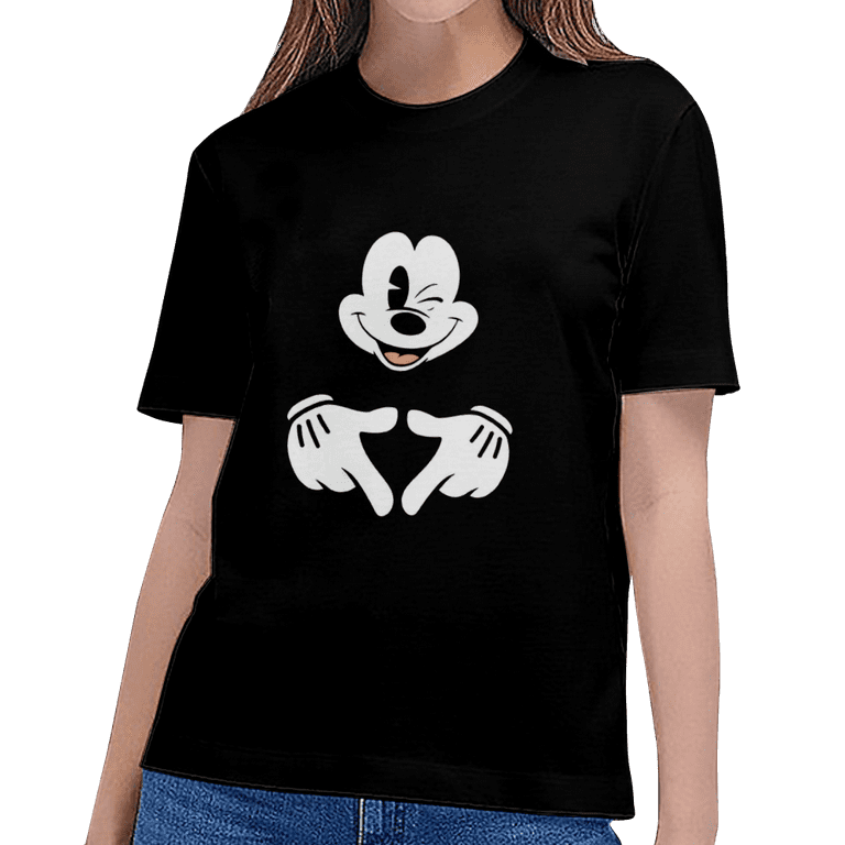 Mickey Mouse Cartoon Family T-Shirt, Casual Holiday Shirts For Kids,Dad and  Mom, XL 