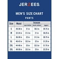 thumbnail image 5 of Fruit of the Loom Men's and Big Men's Fleece Open Bottom Sweatpants, 2 Pack, 5 of 6