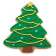 thumbnail image 4 of Ann Clark Cookie Cutters Christmas Tree Cookie Cutter 4" with Recipe Card, Made in USA, 4 of 4