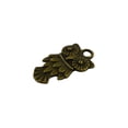 thumbnail image 4 of 50 piezas retro steampunk bronce pájaro colgante joyería producciones de bricolaje Yinane Colgantes de aleación, 4 of 5