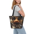 thumbnail image 2 of Balery Vintage Gentleman Duck Bolsa de Hombro con Diseño, Bolsa Grande y Duradera, Bolsa Versátil para Compras, 2 of 6