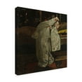 thumbnail image 2 of Trademark Fine Art 'Girl In A White Kimono' Canvas Art by Georg Hendrik Breitner, 2 of 3